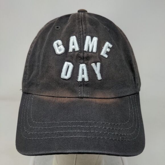 Game Day Bring It Slideback Hat Blue OSFM Adjustable Embroidered State Of Mine - Picture 2 of 8